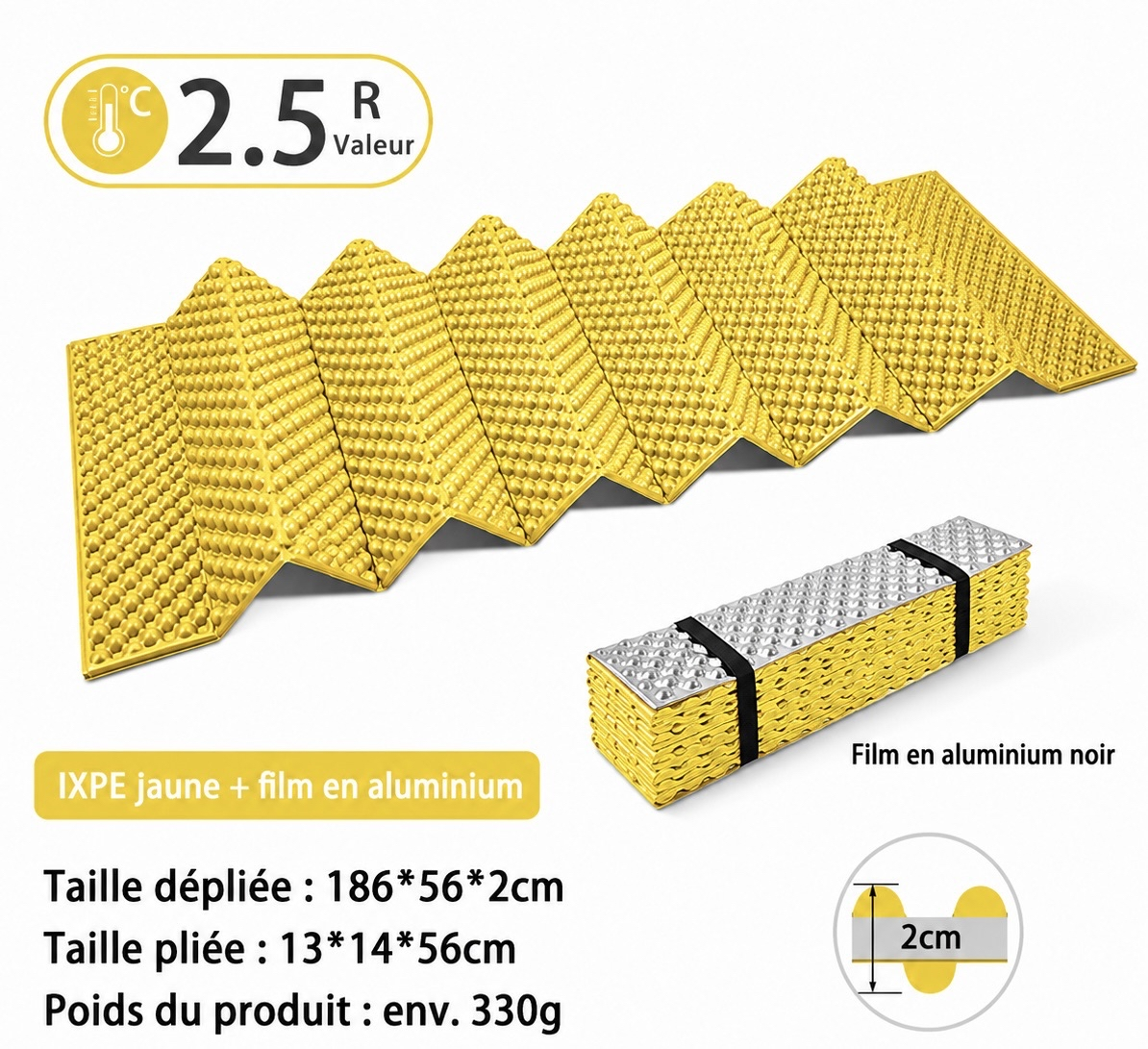 TRACE Ridgefoam mousse IXPE