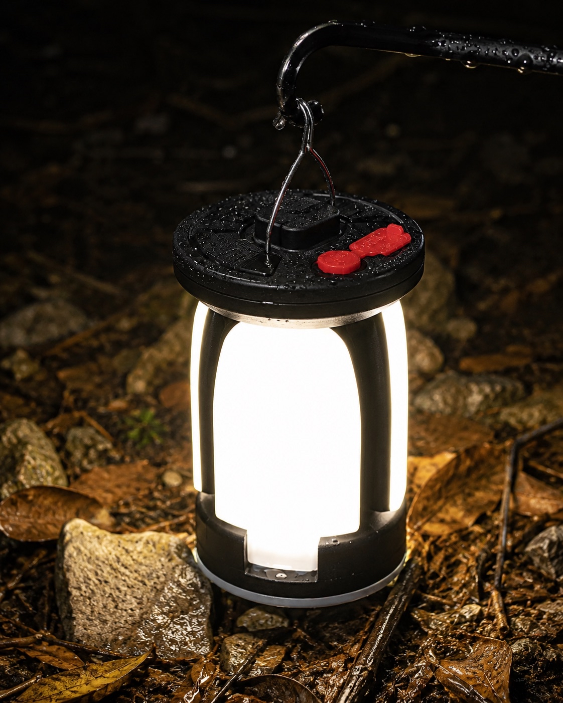 TRACE Beacon Camp — Lanterne de camping rechargeable solaire & USB